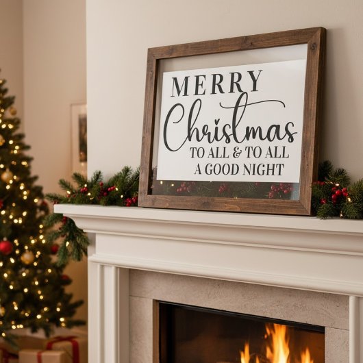 Vrolijk kerstfeest voor iedereen en voor iedereen  poster