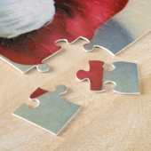 Vrolijk kerstfeest voor iedereen ( kerstman) legpuzzel (Zijkant)