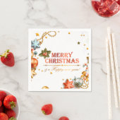 Vrolijk kerstfeest voor iedereen servet (Insitu)