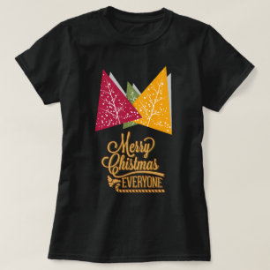 Vrolijk kerstfeest voor iedereen t-shirt