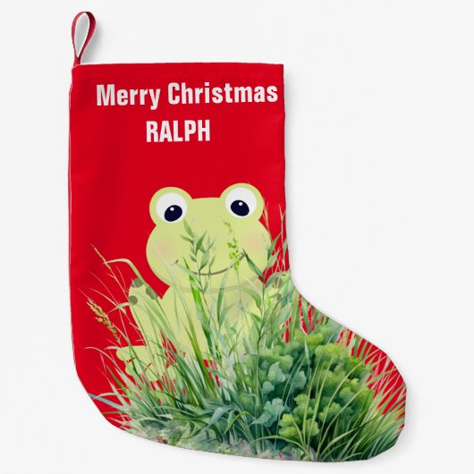 Vrolijk kerstfeest voor je beste vriend kleine kerstsok (Voorkant)