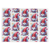 Vrolijk kerstfeest voor jou | Holiday Gnomes Groot Cadeauzakje (Achterkant)