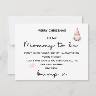 VROLIJK KERSTFEEST VOOR MAMA VAN BUMP KAART