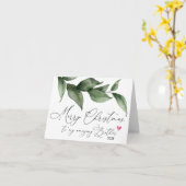 Vrolijk kerstfeest voor mijn broer Gift van zuster Kaart (Gele Bloem)