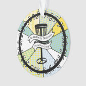 Vrolijk kerstfeest voor mijn favoriete schijfgolfe ornament (voorkant)