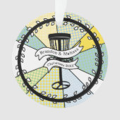 Vrolijk kerstfeest voor mijn favoriete schijfgolfe ornament (voorkant)