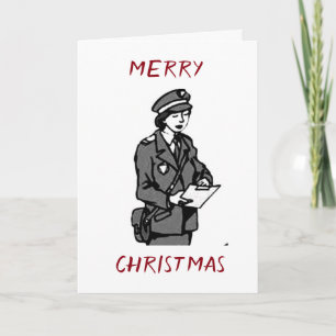 *VROLIJK KERSTFEEST* VOOR MIJN ***HARDWERKENDE VRO FEESTDAGEN KAART