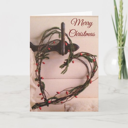 ** VROLIJK KERSTFEEST** VOOR MIJN LIEFDE KAART (Voorkant)