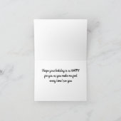 VROLIJK KERSTFEEST VOOR ***MIJN STYLIST*** KAART (Binnen)