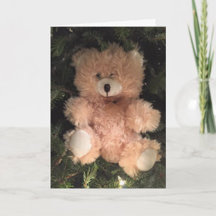 VROLIJK KERSTFEEST VOOR "MIJN TEDDYBEAR" FEESTDAGEN KAART