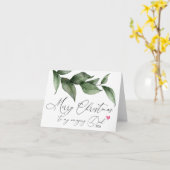 Vrolijk kerstfeest voor mijn vader van Daughter Kaart (Gele Bloem)