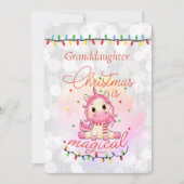 Vrolijk kerstfeest voor onze kleindochter (Voorkant)