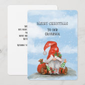 Vrolijk kerstfeest voor onze kleinzoon (Voorkant / Achterkant)