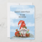 Vrolijk kerstfeest voor onze kleinzoon (Voorkant)