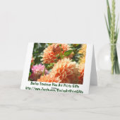 Vrolijk kerstfeest voor onze mooie dochter! Kaarte Feestdagen Kaart (Achterkant)