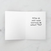 VROLIJK KERSTFEEST VOOR 'SPECIAAL IEMAND' FEESTDAGEN KAART (Binnen)