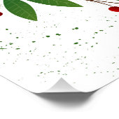 Vrolijk kerstfeest voor u, 20 x 20 inch, Poster pa (Hoek)