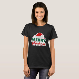 vrolijk kerstfeest voor vrouw t-shirt