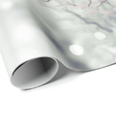 Vrolijk kerstfeest-vorst traditionele vogel cadeaupapier (Rol Hoek)