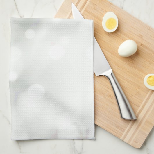 Vrolijk kerstfeest-vorst traditionele vogel theedoek (Quarter Fold)