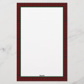 Vrolijk kerstfeest vrachtwagen en bomen briefpapier (Achterkant)