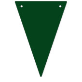 Vrolijk kerstfeest vrachtwagen en bomen vlaggetjes (Tweede vlag)