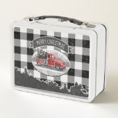 Vrolijk kerstfeest  vrachtwagen White Buffalo Pset (Achterkant)