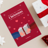 vrolijk kerstfeest | Vreugde van het geven van gro Kaart