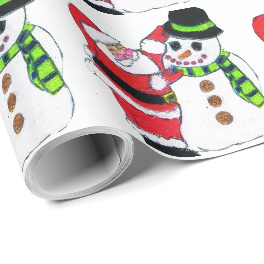 VROLIJK KERSTFEEST VRIEND CADEAUPAPIER (Rol Hoek)