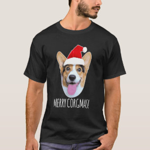 Vrolijk Kerstfeest Vrolijk Kerstfeest Corgi Hond K T-shirt