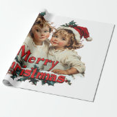 Vrolijk kerstfeest - Vrolijk kerstfeest met Schatt Cadeaupapier (Uitgerold)