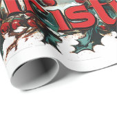 Vrolijk kerstfeest - Vrolijk kerstfeest met Schatt Cadeaupapier (Rol Hoek)