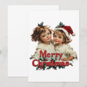 Vrolijk kerstfeest - Vrolijk kerstfeest met Schatt Kaart (Voorkant / Achterkant)