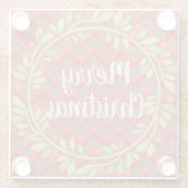 Vrolijk kerstfeest, vron en grote Onderzetters (Achterkant)