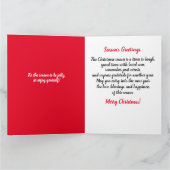 Vrolijk Kerstfeest Vrouwen Afro-Amerikaanse Kerstm Kaart (Binnen)