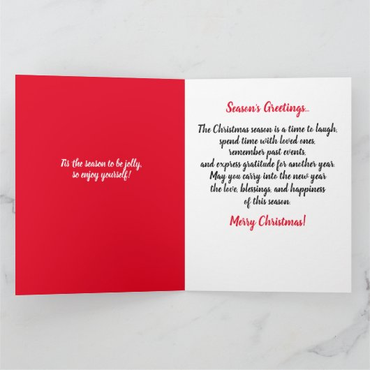 Vrolijk Kerstfeest Vrouwen Afro-Amerikaanse Kerstm Kaart (Binnen)