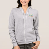 Vrolijk kerstfeest | Vrouwenvogel Hoodie (Voorkant)