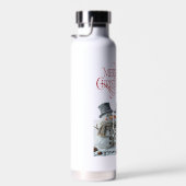 Vrolijk kerstfeest waterfles (Rechts)