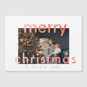 Vrolijk kerstfeest waterverf (Voorkant)