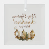 Vrolijk kerstfeest We houden van je Ornament (Achterkant)