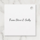 vrolijk kerstfeest.. ...we waren net buren. bedankjes labels (Achterkant)