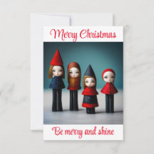 Vrolijk Kerstfeest, wees vrolijk en glans