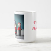 Vrolijk Kerstfeest, wees vrolijk en glans Koffiemok (Center)