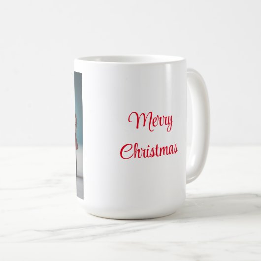 Vrolijk Kerstfeest, wees vrolijk en glans Koffiemok (Voorkant rechts)