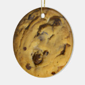 Vrolijk kerstfeest Weir-deeg | Grappige Choc Cooki Keramisch Ornament (Links)