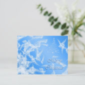 vrolijk kerstfeest. Wenskaart. Feestdagenkaart (Staand voorkant)