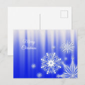 vrolijk kerstfeest. Wenskaart. Feestdagenkaart (Voorkant / Achterkant)