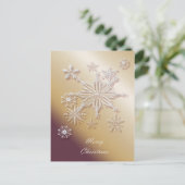 vrolijk kerstfeest. Wenskaart. Feestdagenkaart (Staand voorkant)