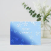vrolijk kerstfeest. Wenskaart. Feestdagenkaart (Staand voorkant)