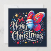 Vrolijk kerstfeest Wenskaarten Kaart (Voorkant)